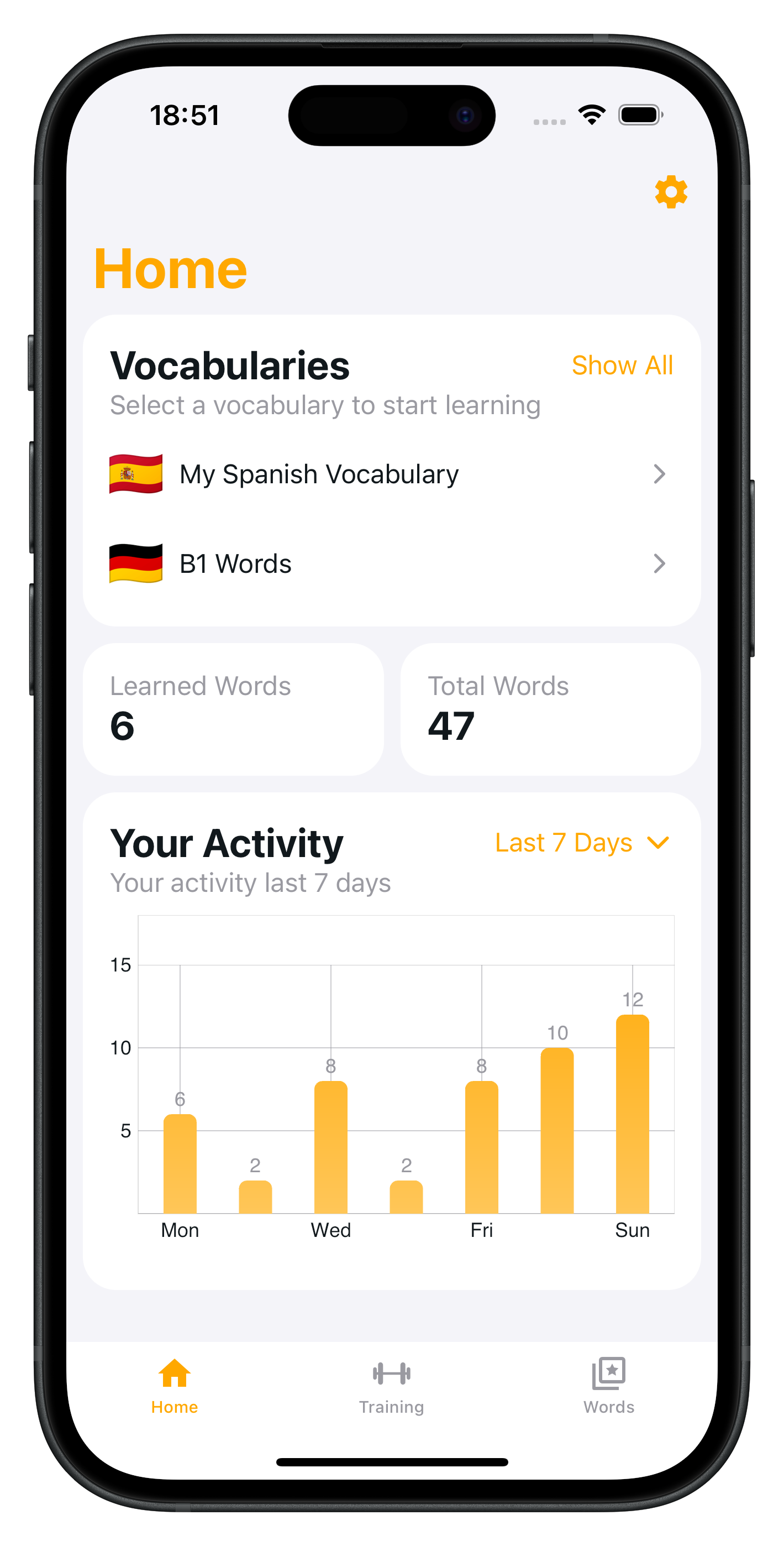 Vocabulary App Image